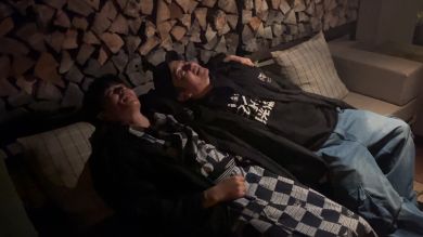 藤森慎吾　兄弟　一年の振り返り　星空　たき火